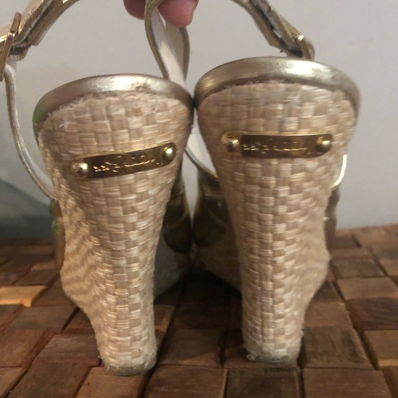 Lilly Pulitzer Kristin Wedge Shoes - Picture 6 of 14